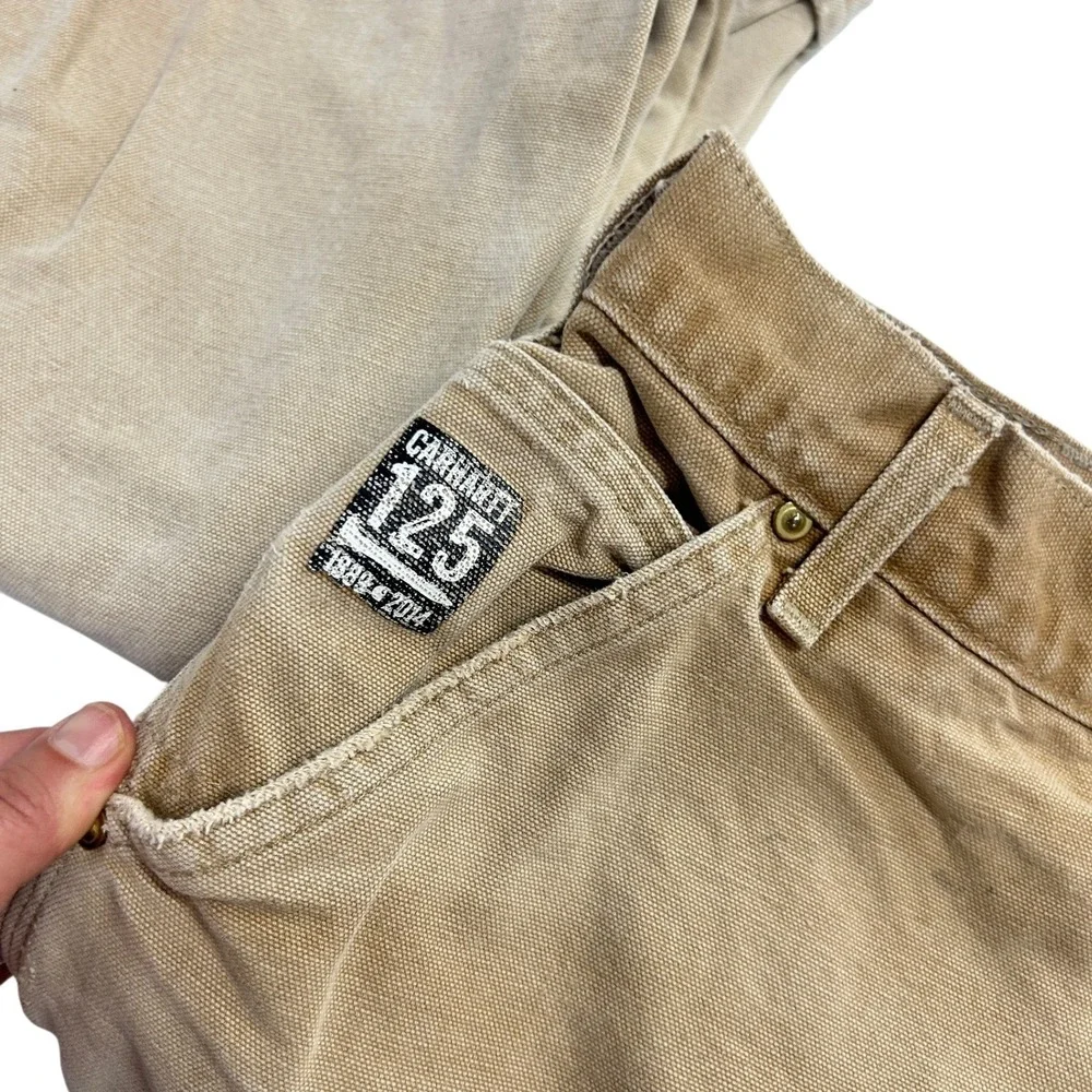 VTG‎ Carhartt Lot 3 USA Double Front Duck Canvas Carpenter Pants 34x30 Dungaree